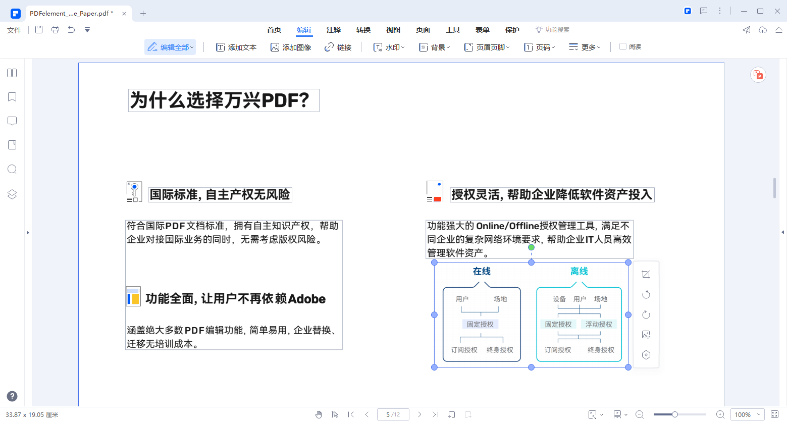 怎样可以直接修改pdf