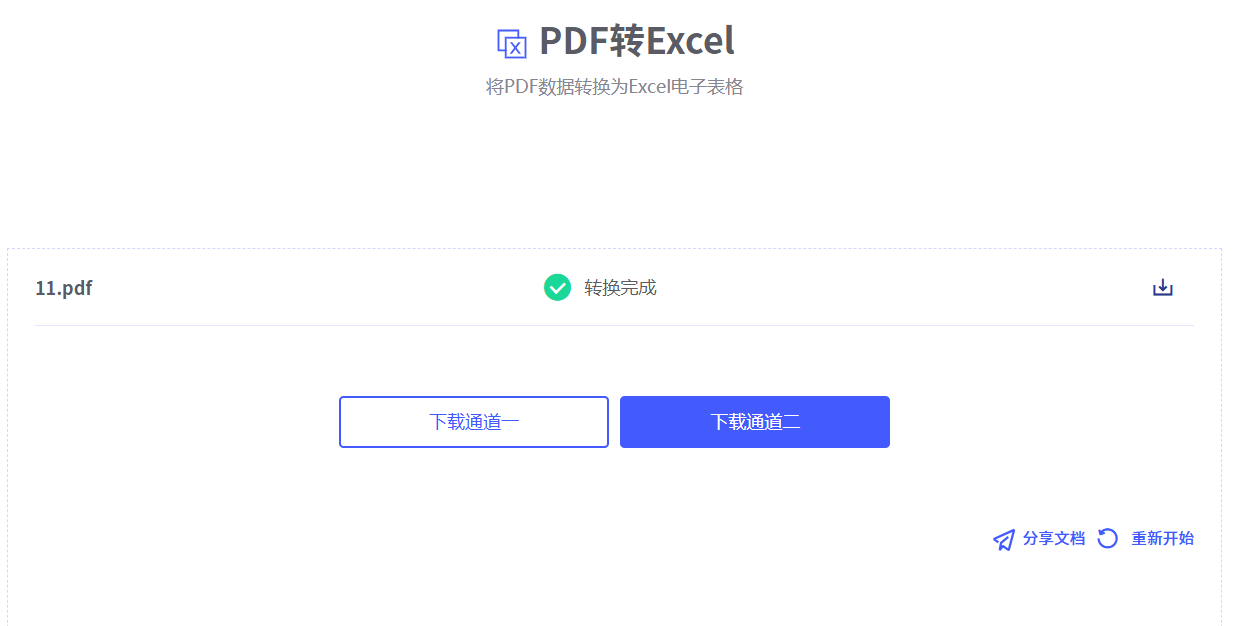 pdf怎么转换成excel