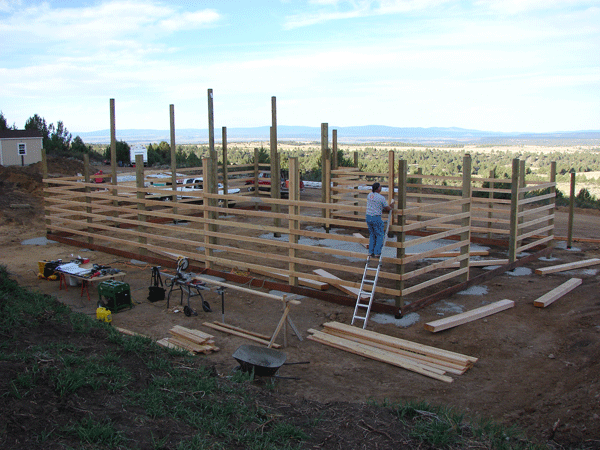 RV Garage Home Construction