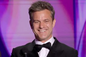 Matt Bomer and Joshua Jackson speak onstage during the 76th Primetime Emmy Awards at Peacock Theater on September 15, 2024 in Los Angeles, California