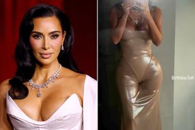 Kim Kardashian attends the 2024 Academy Museum Gala at Academy Museum of Motion Pictures; Kim Kardashian Celebrates Her 44th Birthday in Birthday Suit