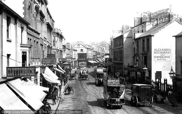 Photo of Swansea, High Street 1893