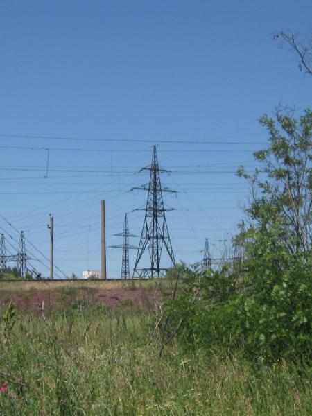 Electricity pylon - Kryvyi Rih