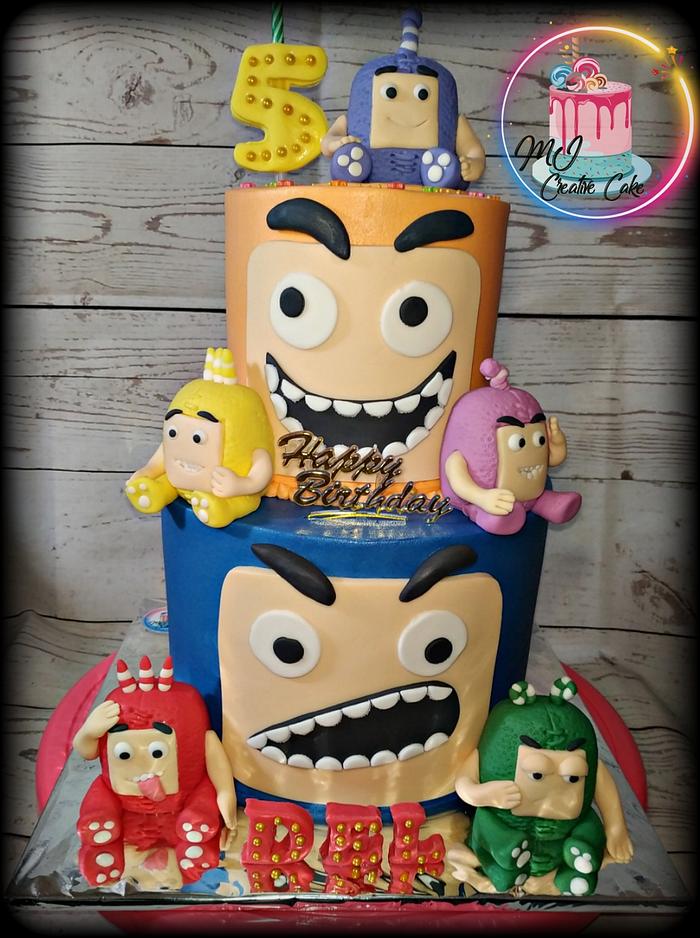 Oddbods Cake