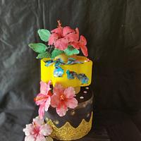 Hibiscus Cake