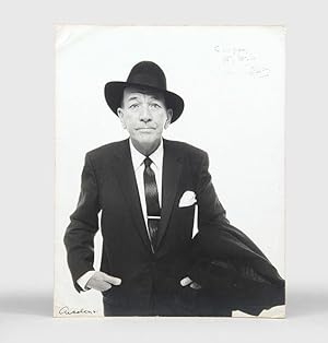 Seller image for Portrait photograph signed by Avedon, and inscribed by Coward to the musician Jack Daugherty. for sale by Peter Harrington.  ABA/ ILAB.