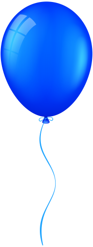 Blue Balloon PNG Clip Art - High-quality PNG Clipart Image in cattegory Balloons PNG / Clipart from ClipartPNG.com