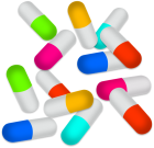 Colored Pills PNG Clip Art - High-quality PNG Clipart Image from ClipartPNG.com