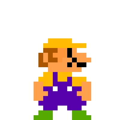 Wario Pixel Art