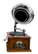 old musical instrument gramophone