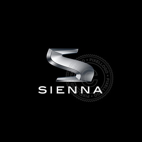 3D logo S - 3D metal sculpted S logo | Pixellogo