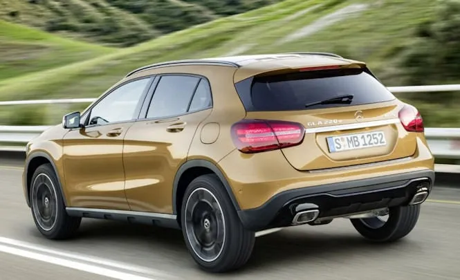 Mercedes,X156,GLA,Rückansicht