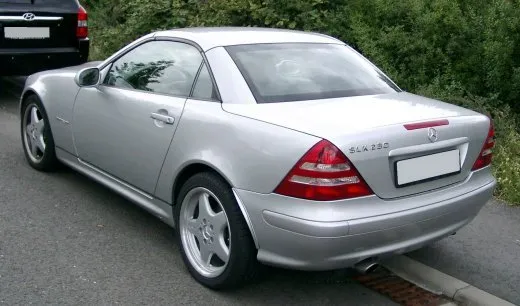 Mercedes,R170,SLK,Rückansicht