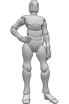 Pose Reference- Male standing poses