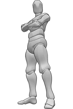 Pose Reference- Folding arms poses