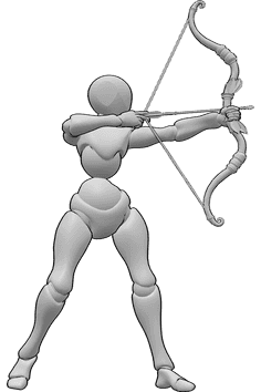 Pose Reference- Archery poses