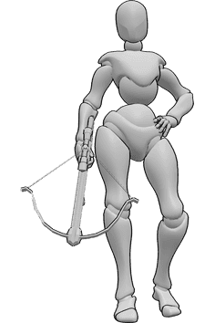 Pose Reference- Crossbow pose references