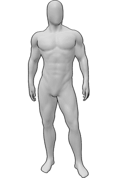 Pose Reference- Male body reference