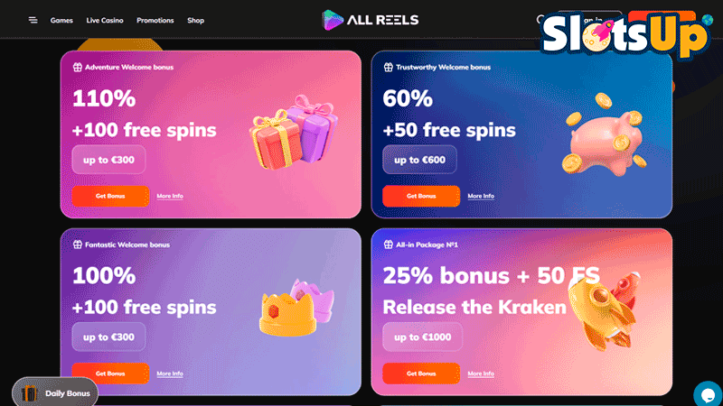 all reels casino no deposit bonus