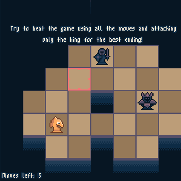 Horse Knight Game Goal Screenshot.