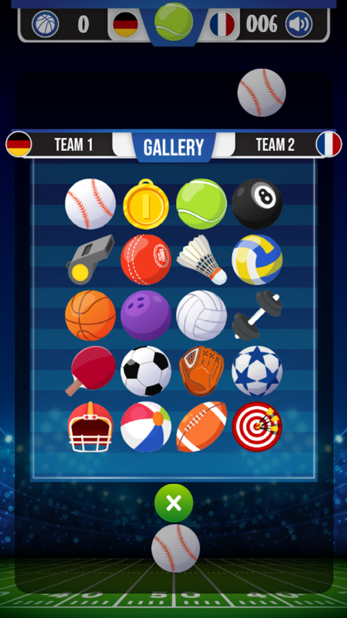 Sport Merge Game Gallery Screenshot.