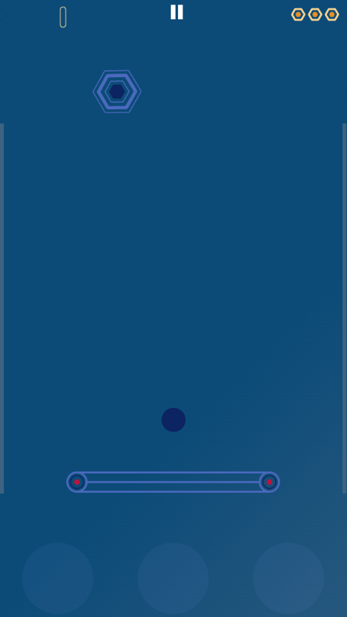 Paddle Flap Game Start Screenshot.