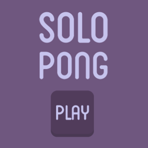 Solo Pong.