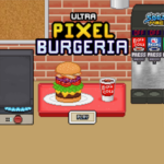 Ultra Pixel Burgeria game.