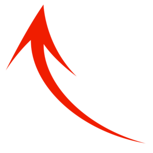 Upward Red Arrow PNG