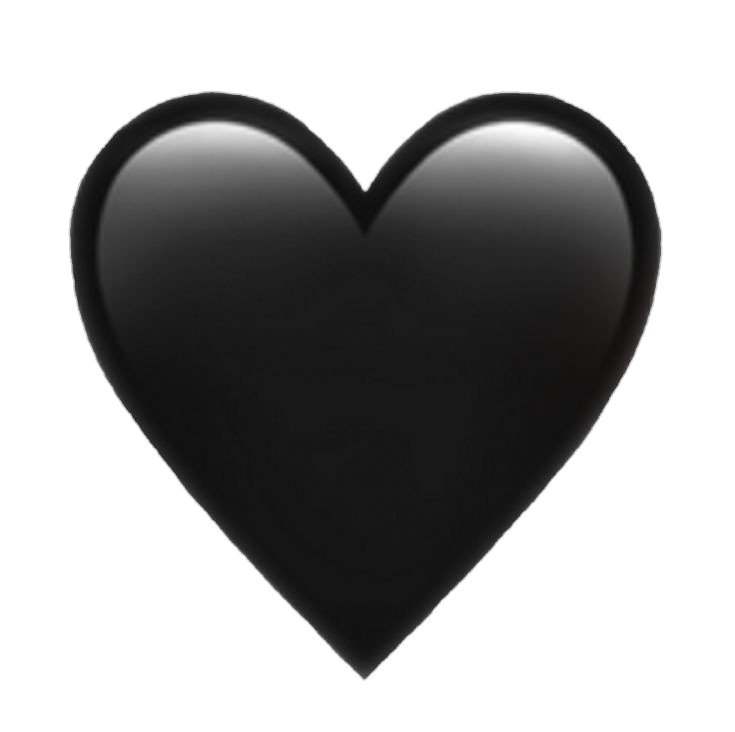 Black Heart PNG