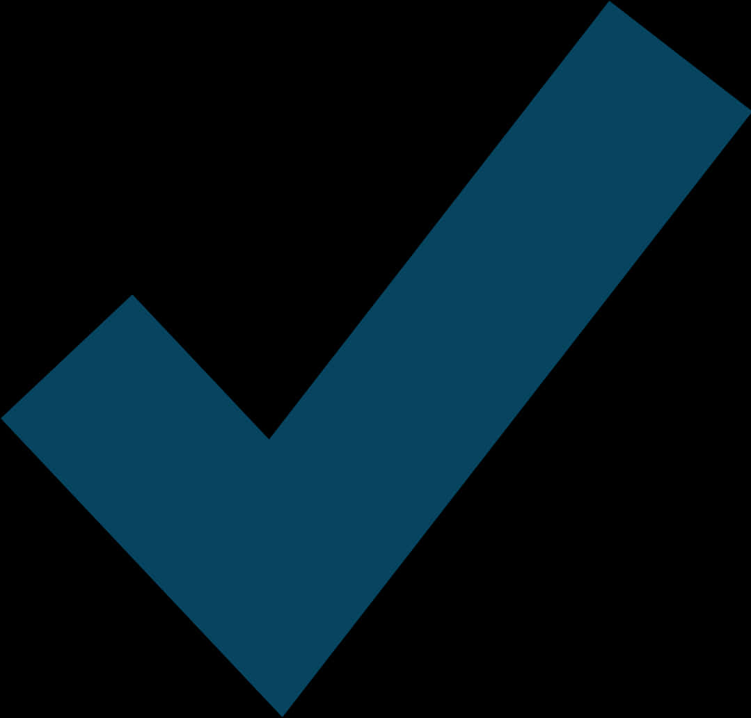 Blue Checkmark Icon PNG Image