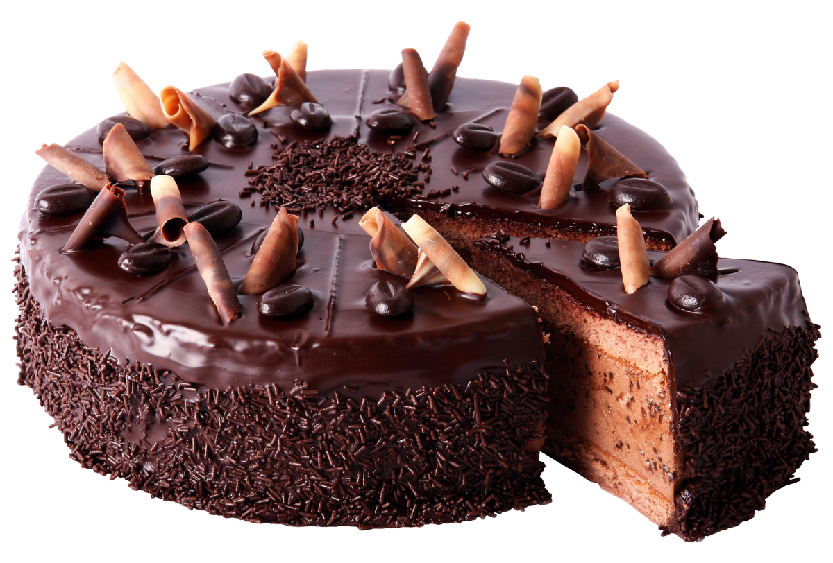 Chocolate cake PNG