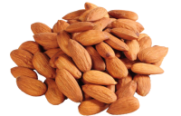 Almonds transparent image PNG