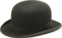 Bowler hat PNG