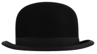 Bowler hat PNG