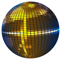 Disco ball PNG