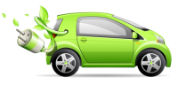 Electric car PNG