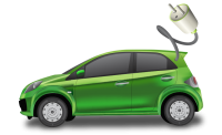 Electric car PNG