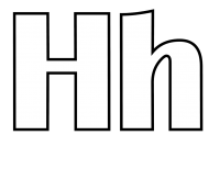 Letter H PNG