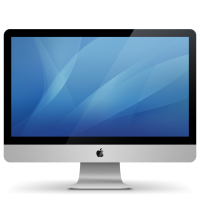 Monitor Apple LCD PNG image