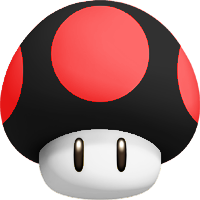 Mario mushroom PNG