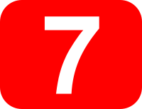 number 7 PNG