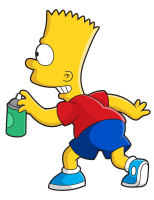 Bart Simpson PNG