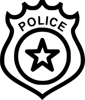 Police badge PNG