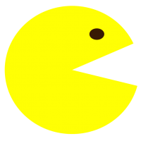 Pac-Man PNG, Pacman PNG