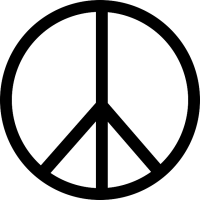 Peace symbol PNG