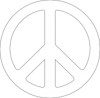 Peace symbol PNG