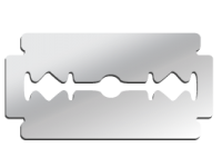 Razor blade PNG