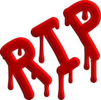 R.I.P PNG red