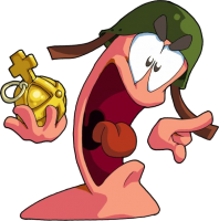 Worms game PNG